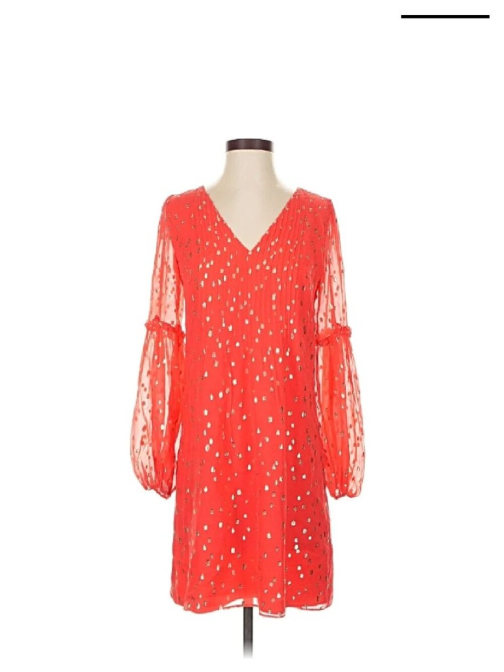 Lilly Pulitzer Giana Silk Dress In Coral Spritz Seagrass Metallic, Size 8, NWT - Picture 3 of 5